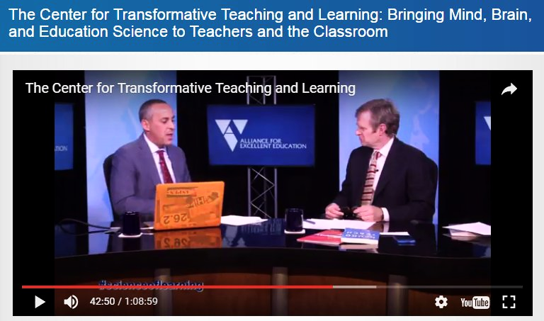 Read more about the article “Bringing Mind, Brain, and Education Science Webinar” features CTTL director Glenn Whitman